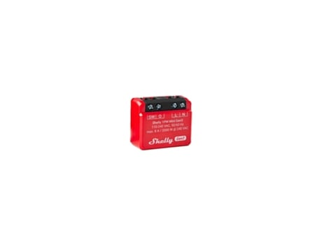 Mini Módulo de Conmutación para Automatización Wifi con Medición de Energía 110/240Vac 8A SHELLY 1Pm Mini Gen3
