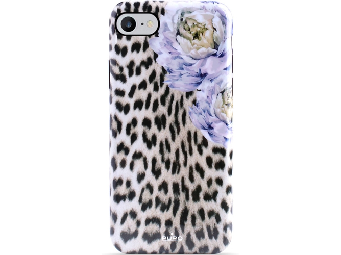 Funda iPhone 6, 6s, 7, 8 PURO Leopard Multicolor
