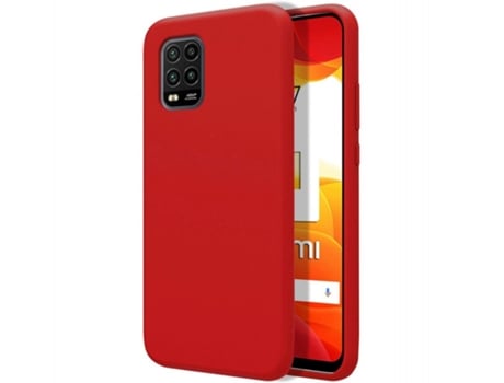 Carcasa Xiaomi Mi 10 Lite TUMUNDOSMARTPHONE Silicona Líquida Rojo