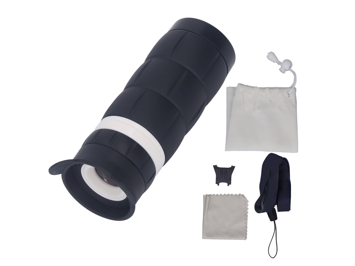 Monocular Infantil Para Crianças Alta Magnificação Lente Hd Proteção Ocular Brinquedo Preto
