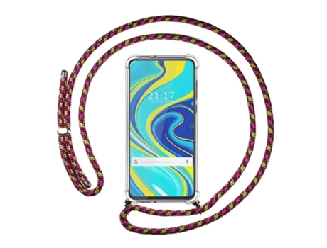Carcasa Xiaomi Redmi Note 9S / Note 9 Pro TUMUNDOSMARTPHONE Colgante Rosa