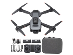 Dron Con Tres Cámaras Y Control Remoto Para Evitar Obstáculos, Fotografía Aérea Hd, Cuadricóptero Plegable Con Tres Baterías.