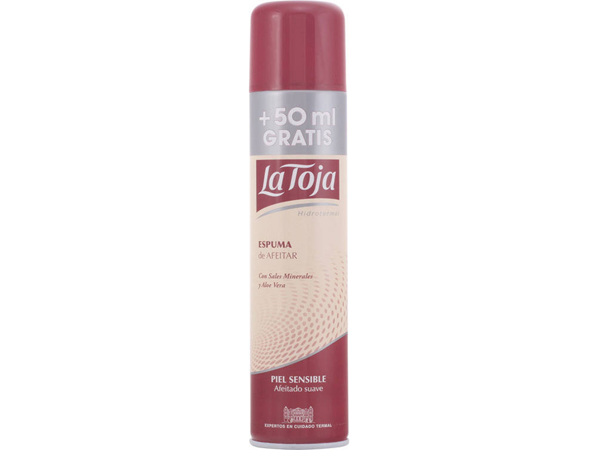 Espuma de Afeitar LA TOJA Piel Sensible Spray (250 ml + 50 ml)