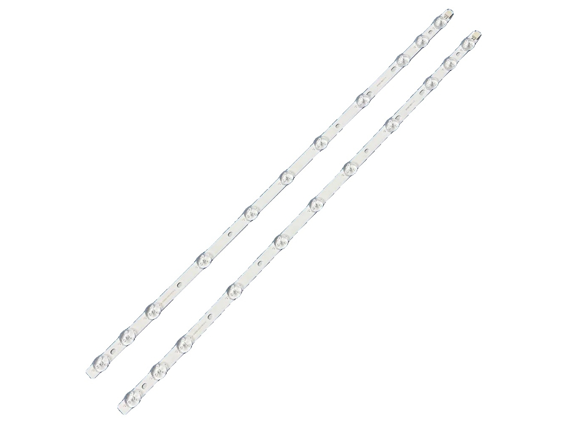 Tira de LED, 11 LED, longitud 57,5 mm, fuente de alimentación CC, flujo luminoso 60 lúmenes, regulable: Sí