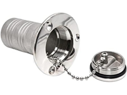 Bouchon De Ravitaillement Marin En Acier Inoxydable 316, 38 Mm, 50, Diseño Rabattable Avec