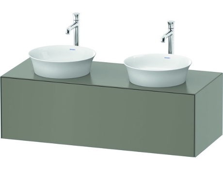 DURAVIT Tulip blanco, mueble de pared, ancho 1300 x fondo 550mm, con 1x extraíble, con tecnología tip-on, WT4978B