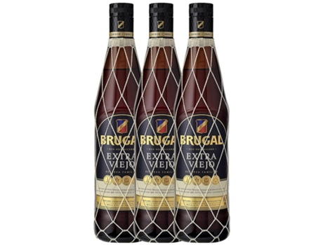 Rum BRUGAL Brugal Extra Viejo (0.7 L - 3 unidades)