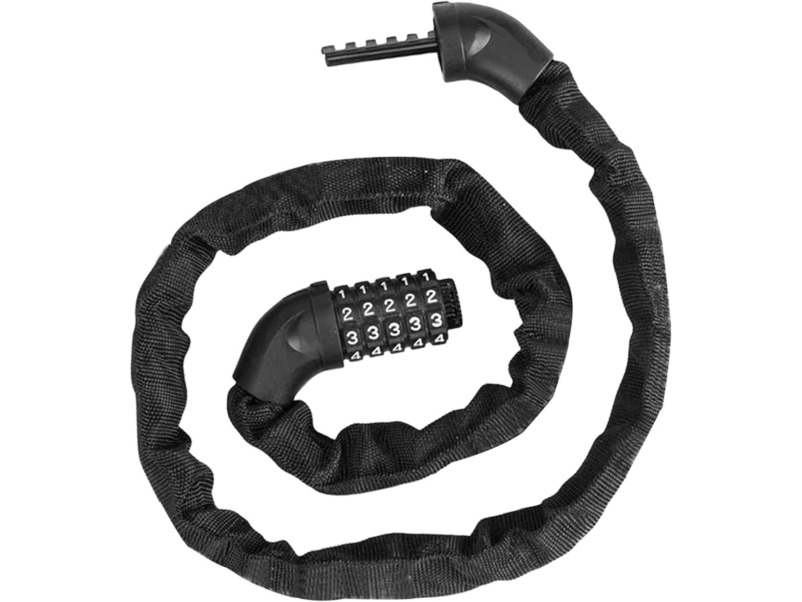 Candado de combinación para bicicleta | Candado resistente al desgaste con funda Vayotoy