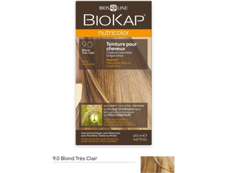 Tinte de Cabello BIOKAP Rubio (140 ml)