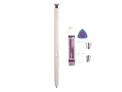 Caneta Stylus Com 10 Pontas Substituíveis Controle Preciso Para Galaxy Note 20 Note 20 Ultra Branco