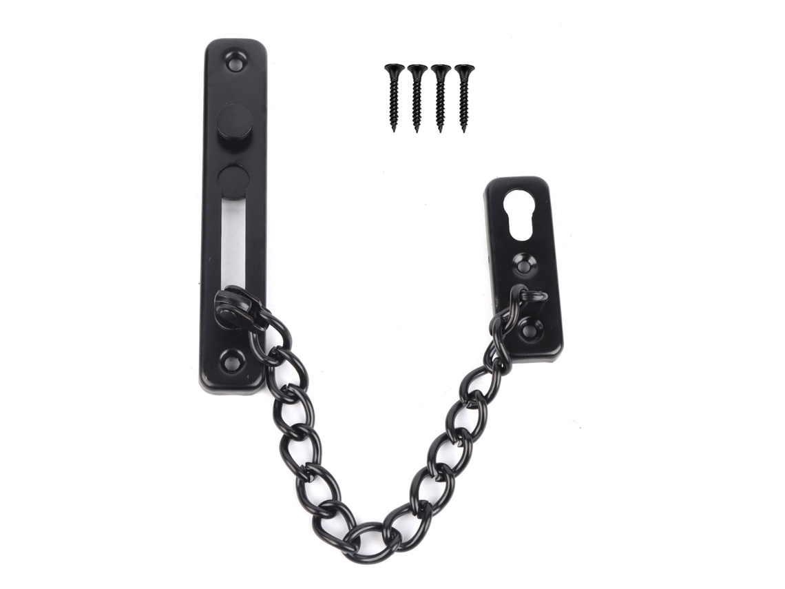 Candado De Cadena Antirrobo De Acero Inoxidable Para Puertas Interiores, Hogar Y Hotel 1