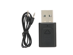 Adaptador Bt 5.0 Msd135 4 Em 1 Transmissor Receptor Sem Fio Usb Aux Para Carro Computador Tv Áudio