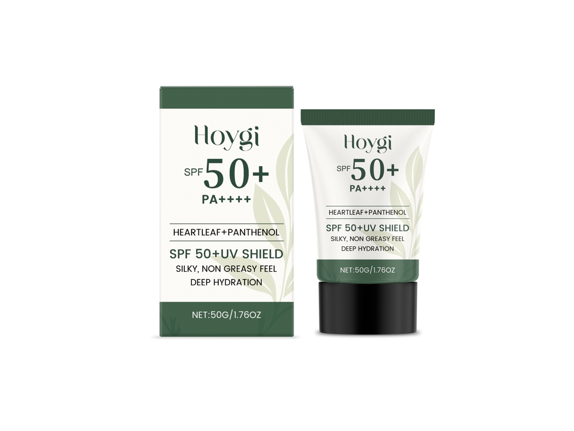 Protector solar hidratante y calmante SPF 50+ con ingrediente activo calmante.