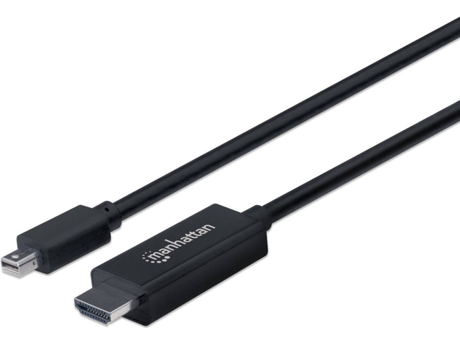 Adaptador de Cable de Vídeo MANHATTAN (DisplayPort-HDMI - 1.8 m)