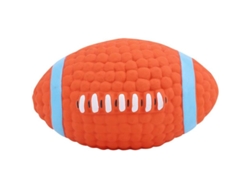 Pelota Masticable Para Perros Con Sonido Látex Resistente A Mordeduras Limpieza Dental 14cm
