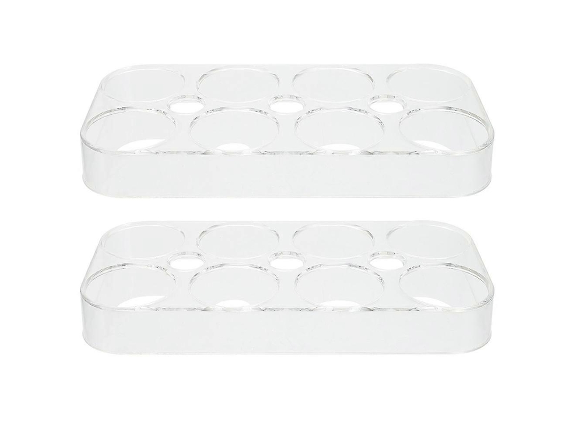 2 Piezas De Bandeja Para Huevos De Nevera, Caja Práctica Para Almacenamiento De Huevos, Recipiente Para Almacenamiento De Huevos Webake