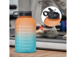 Botella De Agua Deportiva De 2,2 L, Gran Capacidad, Conveniente Para Actividades Al Aire Libre. Rosewell