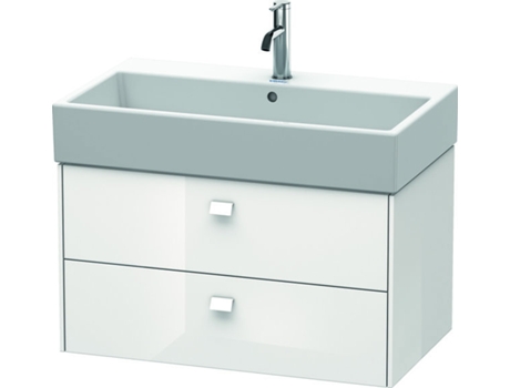 Mueble bajo encimera DURAVIT Brioso 78,4 x 45,9 cm 2 cajones incl. hueco para sifón y delantal para lavabo Vero Air 235080