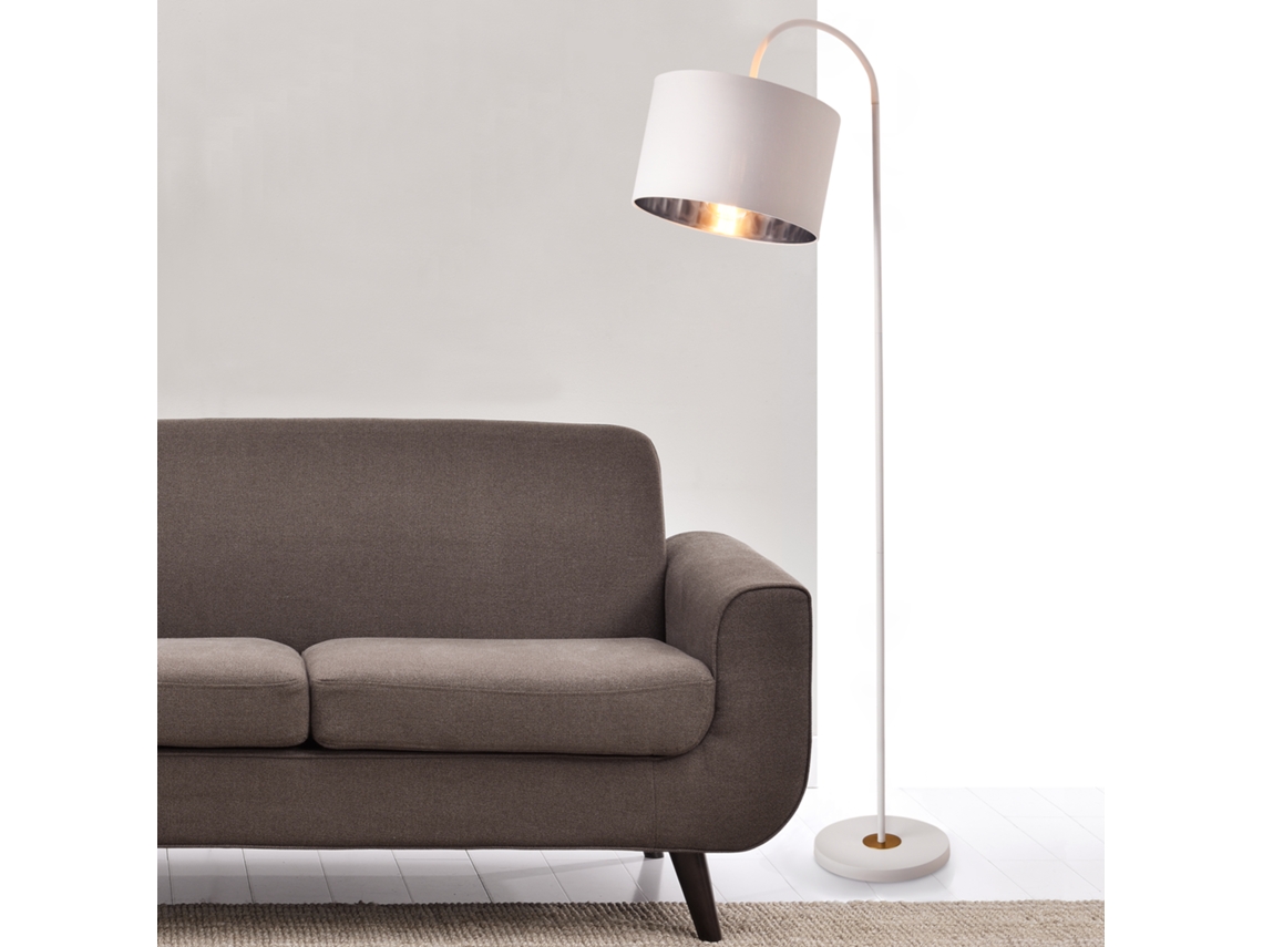 Lámpara de pie LUX.PRO Blanco (60 W - E27)