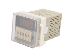 Contador Digital Electrónico Lcd Dh48j-8 Relé De Tiempo Retardo 8 Pines 0-999900 (220vac)