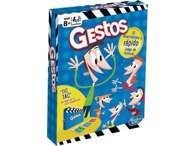 Hasbro Gaminggestos Juego de mesa multicolor b0638105 gestos tablero edad 8 cultura