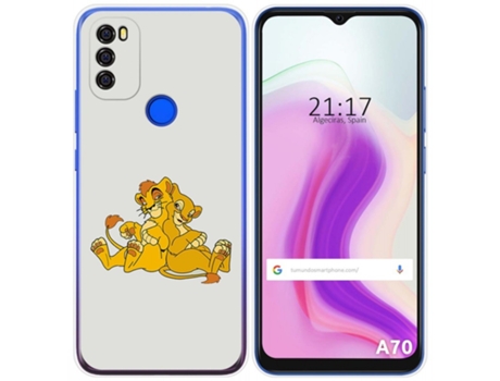 Carcasa Blackview A70 TUMUNDOSMARTPHONE Dibujos Multicolor
