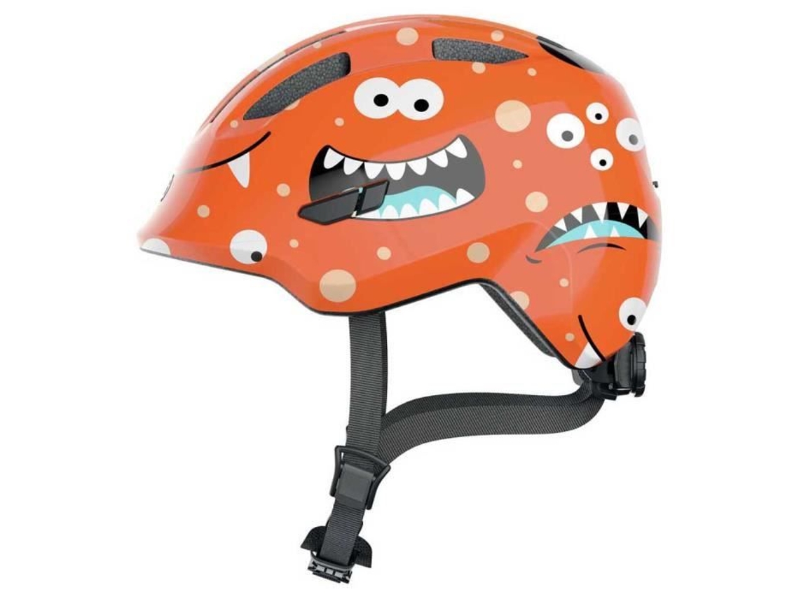 Casco de Bicicleta ABUS Unisex Smiley 3.0 Naranja Monstruo Naranja M 50-55 Cm UE