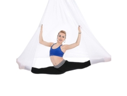 2026-hamaca Aérea Para Yoga Antigravity Tela De Nailon Swing Inversión Pilates Alivio De Dolor Espinal Resistente 900kg