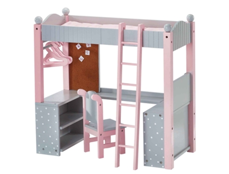 Accesorios de Muñecos OLIVIA'S LITTLE WORLD (Madera - Rosa - 53,3 cm)