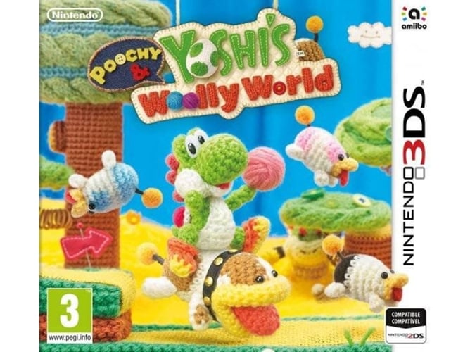 Juego Nintendo 3DS Poochy And Yoshi'S Woolly World