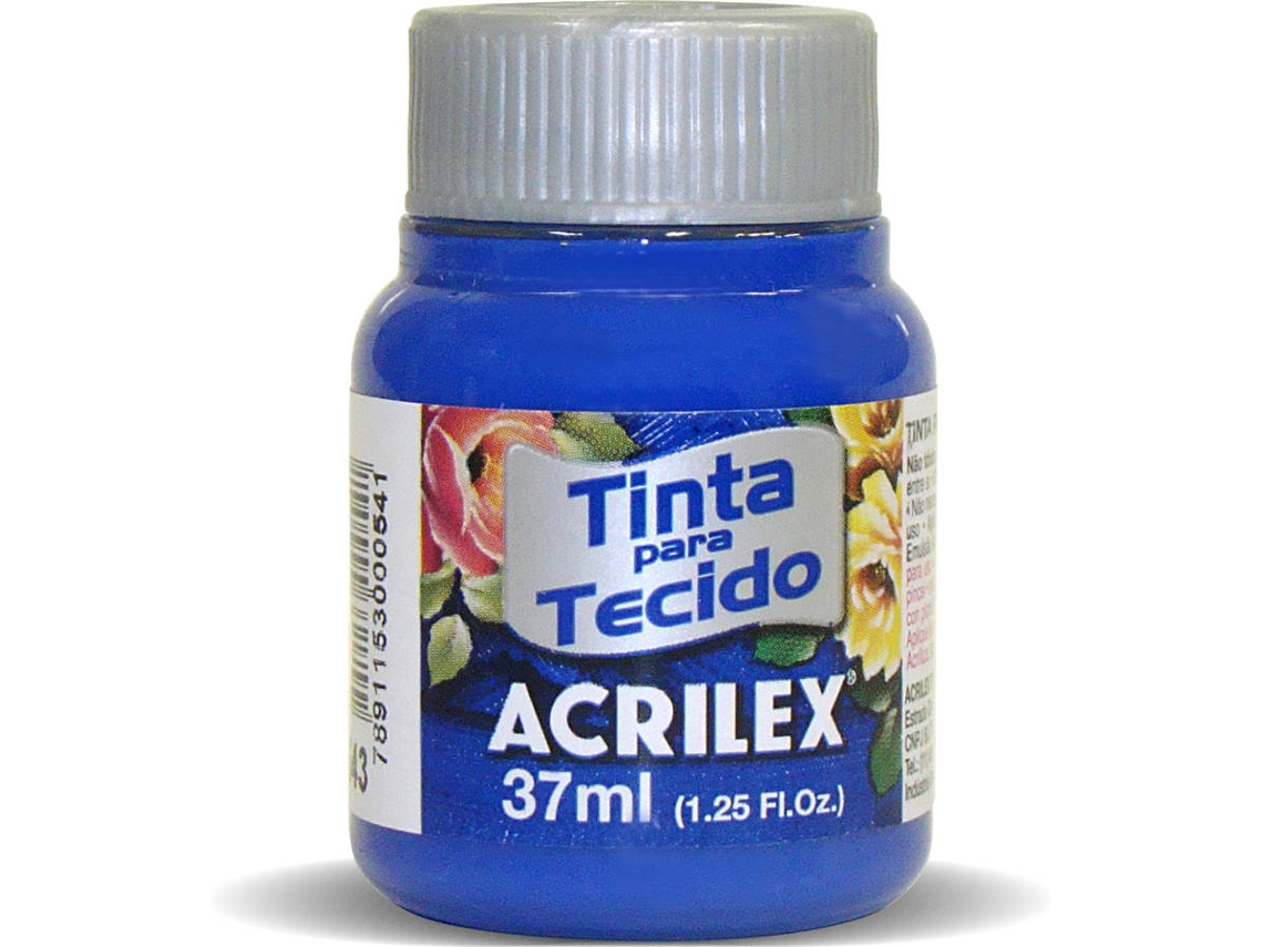 Tinta de Tela Mate Acrilex Azul Ultramarino (04140/543 37ml)