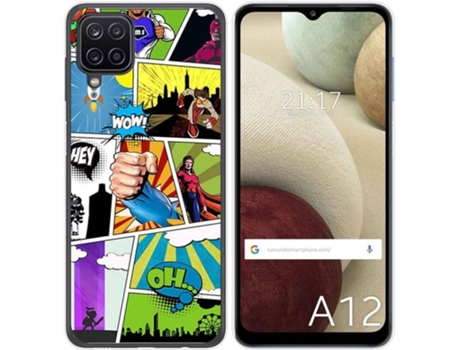 Carcasa Samsung Galaxy M12 TUMUNDOSMARTPHONE Comic Multicolor