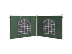 Parede Lateral Tenda 295x195 Janela Porta Verde