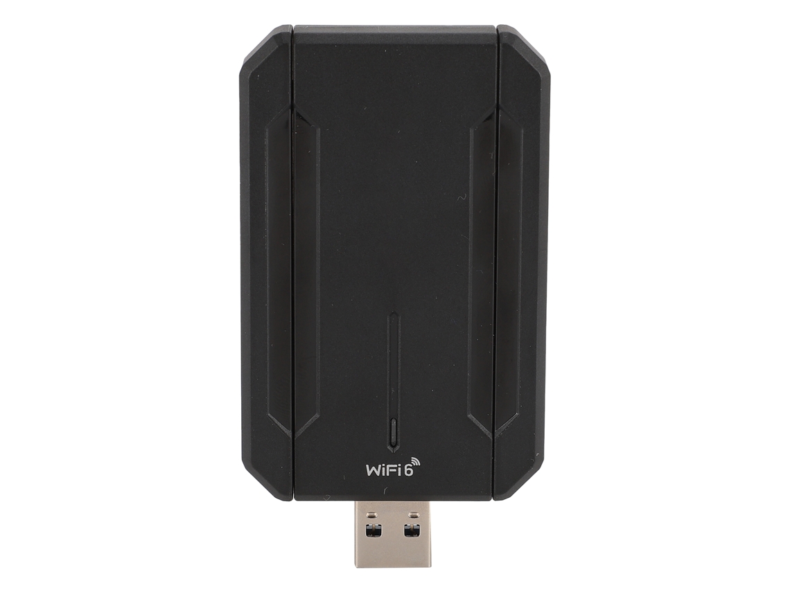 Adaptador De Red Inalámbrica Usb De 5374 Mbps, Triple Banda (2,4 Ghz, 5,8 Ghz, 6 Ghz), Antenas De Alta Ganancia.