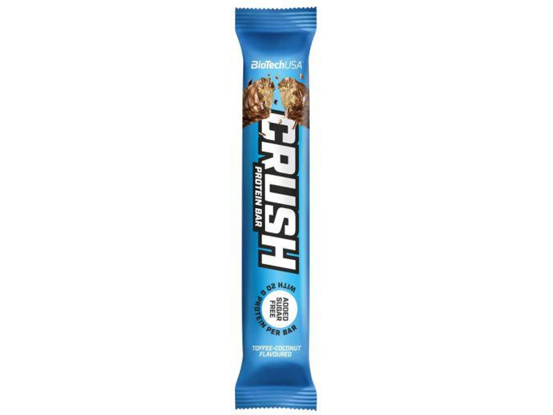 Complemento Alimentar BIOTECH USA BiotechUSA Crush Bar Toffe Coconut 12 x 64g