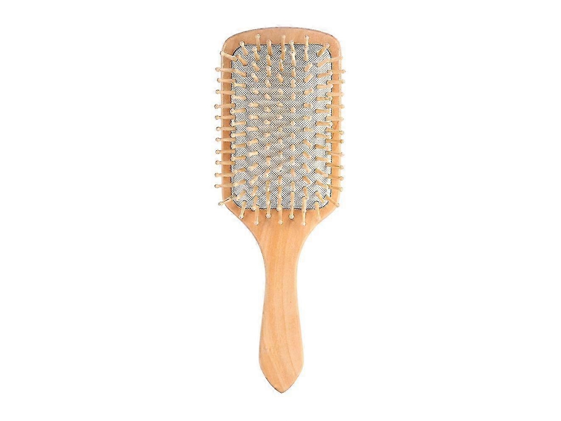 Peine de madera natural antiestático para masaje capilar de Jinyubo Store