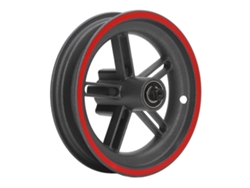 Buje De Rueda Trasera Para Patinete Eléctrico Xiaomi Pro Pro2 M3, Neumático De Repuesto Al Vacío Rojo