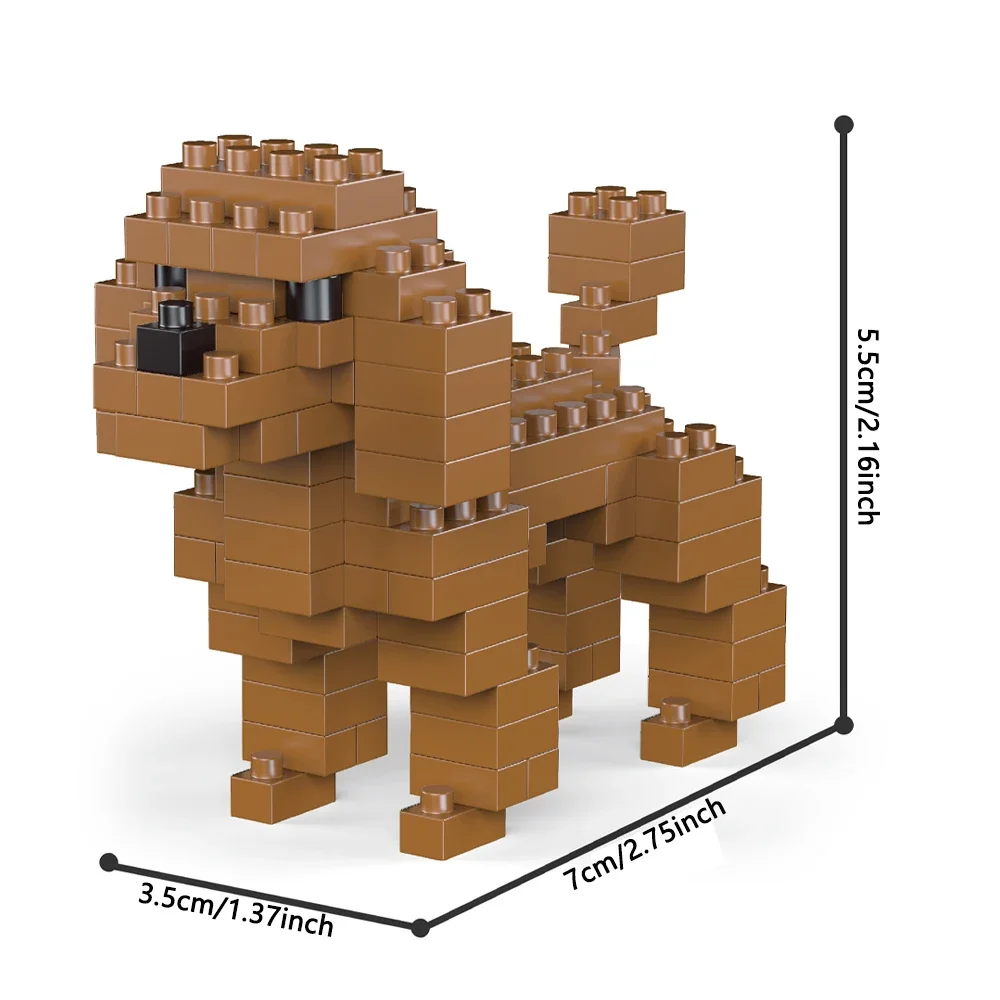 Juego De Bloques De Construcción De Perros En Miniatura, Aprendizaje De Nivel Principiante, Juego Interactivo