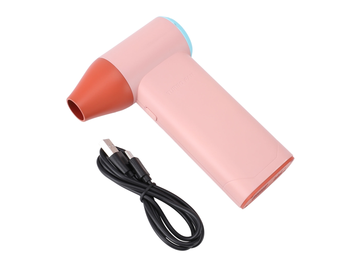 Plumero de aire comprimido eléctrico de 130.000 rpm, 3 velocidades, ajustable, soplador de chorro seco para teclado de ordenador, exterior y coche.