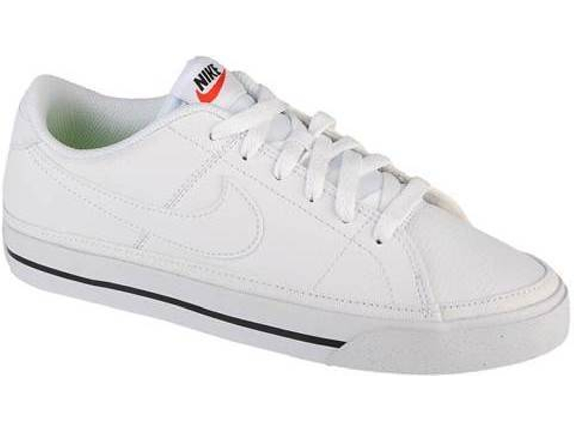 Por favor Interpretación Perder la paciencia Zapatillas NIKE Cuero Mujer (37.5 - Blanco)