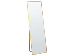Espejo de pie BELIANI Beauvais de Aluminio Dorado 50x30x156