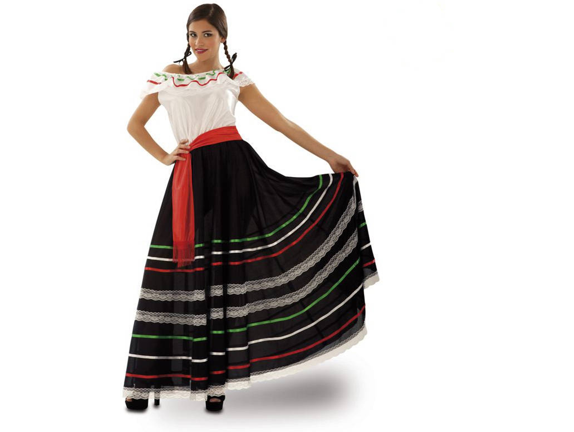 Disfraz de Mujer VIVING Mejicana (Tam: XL)