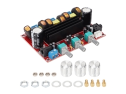 Placa Amplificadora Digital Profesional De 2.1 Canales Para Altavoces De 12 V-24 V Cc.