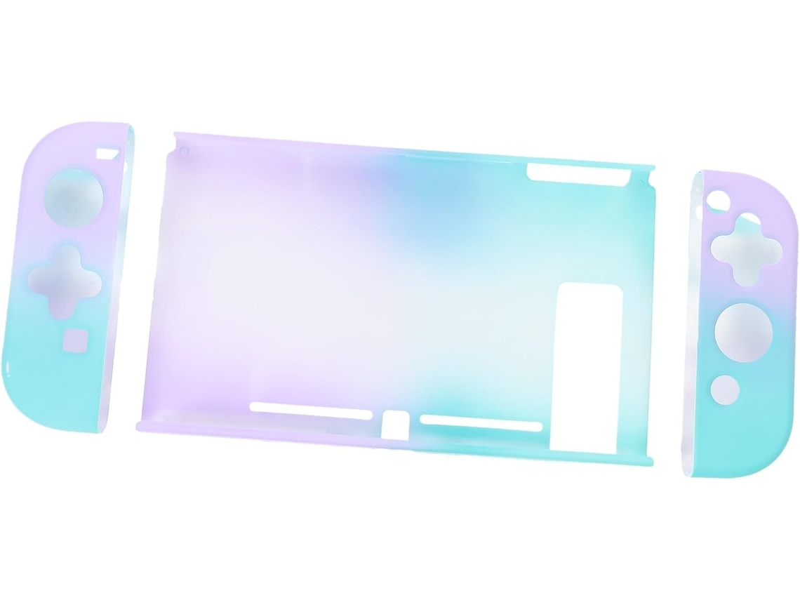 Carcasa Para Consola De Videojuegos Con Diseño Degradado, Resistente A Los Arañazos Y De Fácil Acceso.