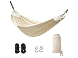 Hamaca de jardín boho 200cm crudo PRICENET