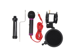 Kit De Micrófono De Condensador Cardioide Sf555 Para Grabación Por Ordenador Y Retransmisión En Directo.