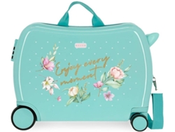 Maleta de Viaje Infantil MOVOM Andador Enjoy Every Moment Multicolor (50x38x20cm - 34 L)