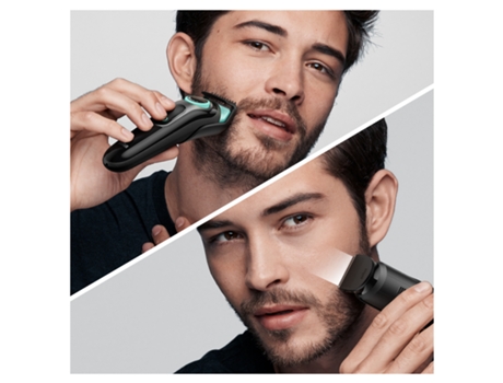 Braun BeardTrimmer 3 BT3323 Negro, Verde