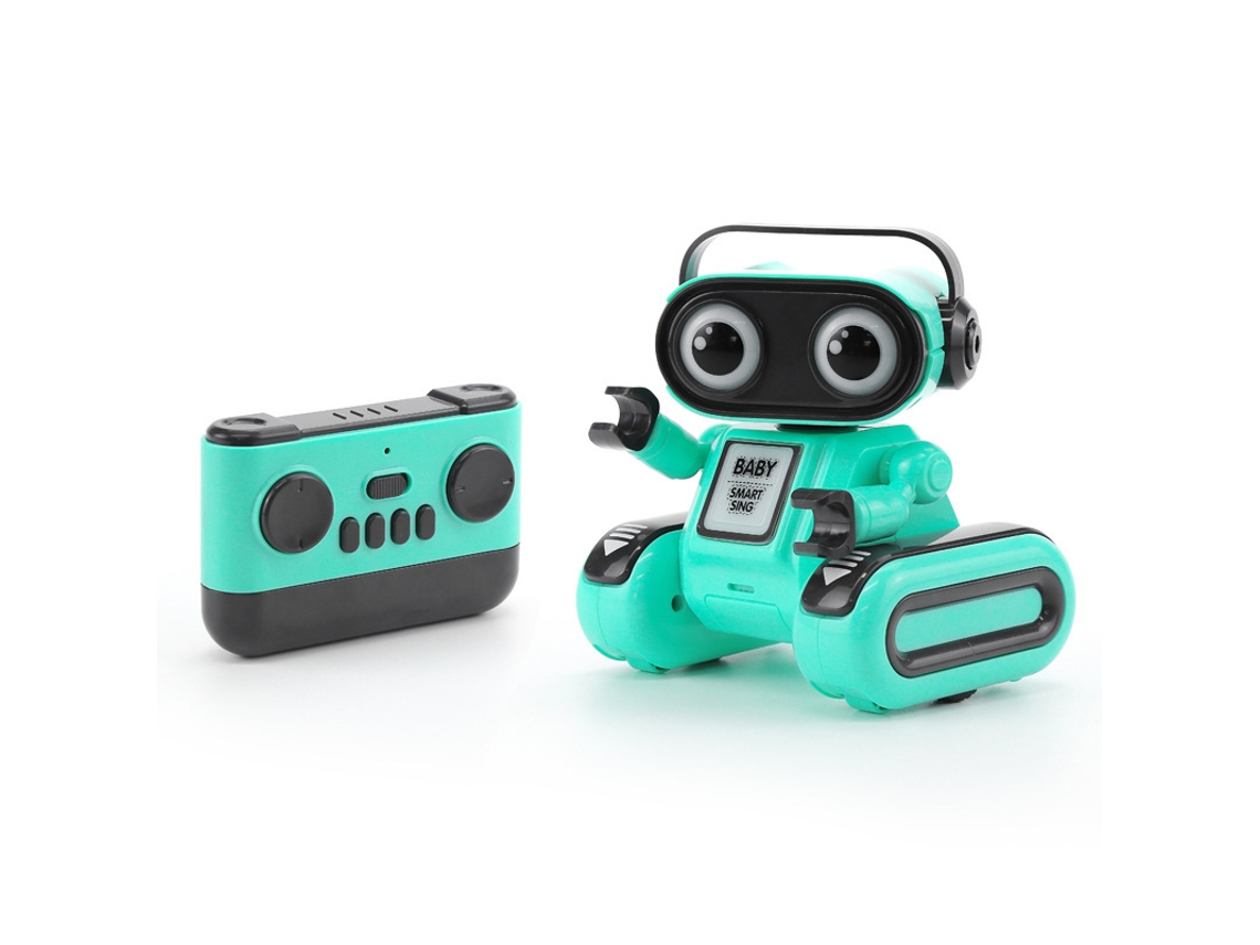 Robot HALINUIA R2311 (Control remoto, grabación y repetición, color verde)