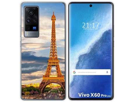 Carcasa Vivo X60 Pro 5G TUMUNDOSMARTPHONE Silicona Multicolor